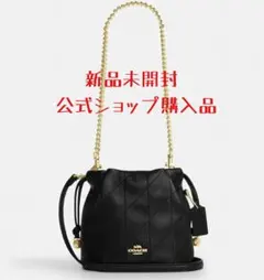 【公式ショップ購入】 COACH フェイ ミニ ドローストリング バッグのサムネイル
