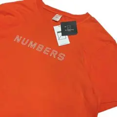 【新品】NUMBERS 半袖 Tシャツ オレンジ LA