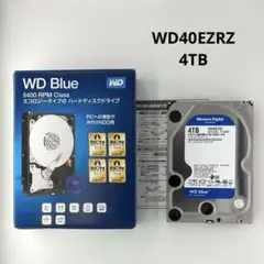 《WD Blue 4TB HDD WD40EZRZ》