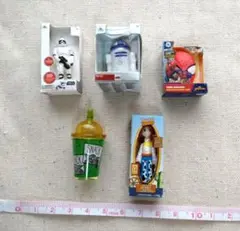 ミニブランズ　ディズニー　minibrands 5点　ミニチュア フィギュア