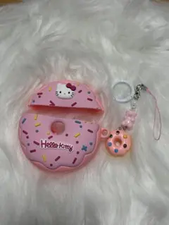 Hello Kitty ドーナツ型 イヤホンケース