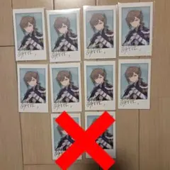 全て箔押しレア にじさんじ 叶 5周年 チェキ 8枚 まとめ売り①