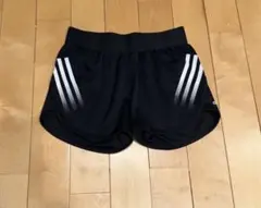 新品 adidas ランニングショーツ ブラック アディダス 黒 150 陸上
