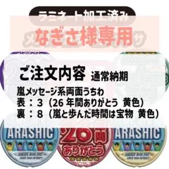 なぎさ様専用　嵐 ファンサ うちわ　２種類
