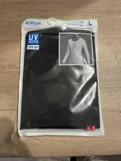 【訳あり・新品】値下ユニクロ エアリズム UVカット 長袖 3枚セット Lサイズ