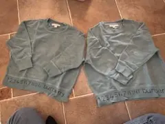 burberry トレーナー 水色2枚セット