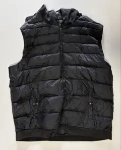 Polo Ralph Lauren フード付きダウンベスト XXL ブラックのサムネイル