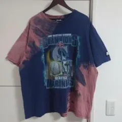 マリナーズ 90s古着 タイダイTシャツ MLBメジャーリーグ ビッグシルエットのサムネイル