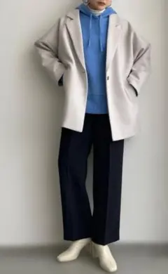 LOWRYS FARM ウールライクユルジャケット