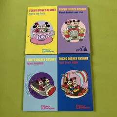 447、ディズニー　ミッキー　メモ帳４冊セット