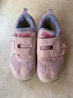 asics ピンク スニーカー 19センチ