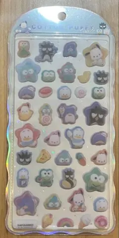 ハピダンブイ　コットンパフィー　シール　正規品