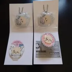 ちいかわ ラッコ Babyぷっくりキーホルダー 手作りおやつチャーム アクリミニ