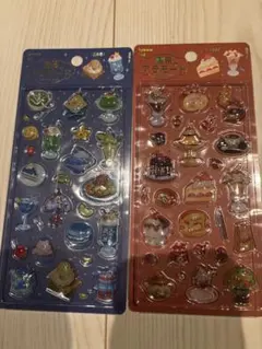 BGM 喫茶アラモード きゅるるんシール ブリュレ・シェル2点セット