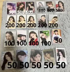 NiziU リマ　トレカ　ステッカー