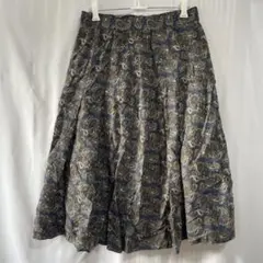 ハンドメイド✨海外古着✨ペイズリー柄　総柄　スカート