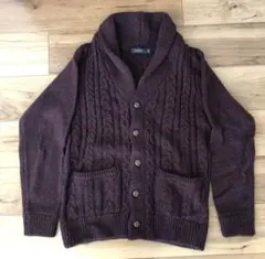 美品⭐︎ グローバルワーク　ショールカラーカーディガン　M