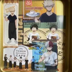 ヒロアカ タワレコカフェ 爆豪勝己 緑谷出久 轟焦凍