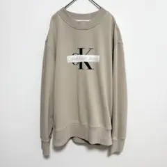 Calvin Klein Jeans ベージュ スウェット