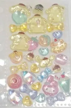 サンリオ ボンボンドロップシール ポムポムプリン おすそわけ