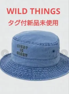 ar/mg WILD THINGS ハット ブルー 新品未使用のサムネイル