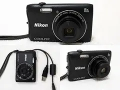 【美品・返品保証】 ニコン　Nikon COOLPIX S3700 ブラック 美品・返品保証】 ニコン Nikon COOLPIX S3700 ブラック - メルカリ