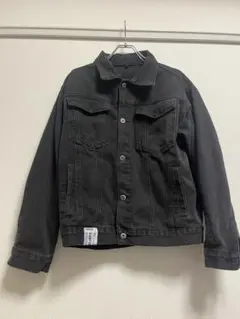 極美品ブラックデニムジャケット