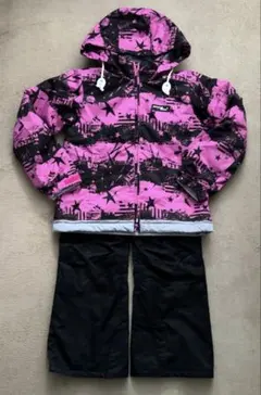 ONYONE スキー・スノボーウェア 上下 ピンク/黒 140