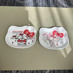 激レア　キティ　ダニエル　アクセサリートレイ　セット　陶器　サンリオ　非売品 激レア キティ ダニエル アクセサリートレイ セット 陶器 フィギュア