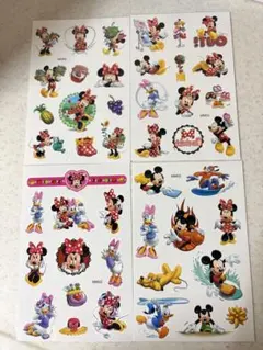 ディズニー ミッキー＆ミニー タトゥーシール 4枚セットのサムネイル