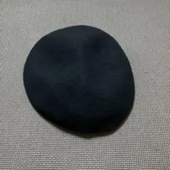 composition of fiber 黒　ウールベレー帽　韓国　F