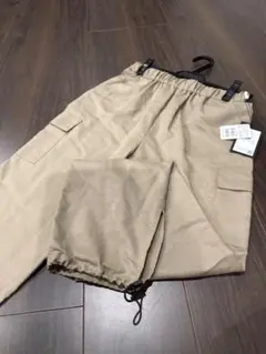 『新品未使用✨』お買い得♡ベージュ カーゴパンツ ゴムウエスト