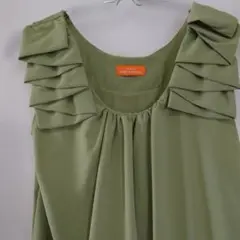 FOREVER ORANGE オリーブグリーン ノースリーブチュニックのサムネイル