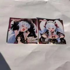 KONAMI グリムアロエ　全2種類 非売品 イベント 数量限定 ステッカー