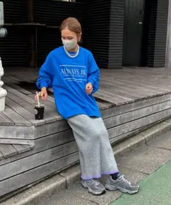 東原亜希MOTHER FORMEカレッジスウェット トレーナー金子綾 - メルカリ