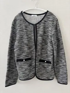 卒入園⭐️新品未使用ノーカラージャケット ツイード