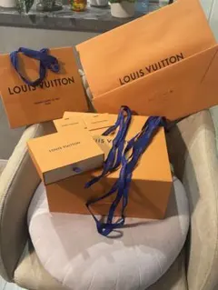 LOUIS VUITTON ギフト用空箱 ショッパー リボンセット