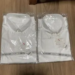 ユニクロ　ファインオックスフォードシャツ　XL 長袖 2枚セット　メンズ