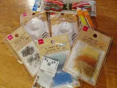 シードビーズと留め具など色々セット