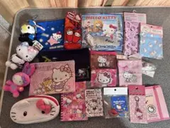 ハローキティ　マスコットぬいぐるみ　他　いろいろ　20個セット