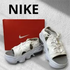 NIKE エアマックスココ サンダル ホワイト 23cm 厚底【箱あり】
