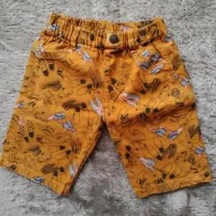 Breeze 靴柄 オレンジ ハーフパンツ 120cm