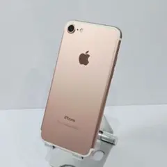 86 iPhone7 ローズゴールド SIMフリー 美品 バッテリー90%