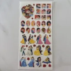 ディズニープリンセス　キラキラシール