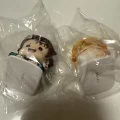 鬼滅の刃　カプセルトイ　おねむたん　炭治郎&善逸