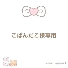 こぱんだこ様 リクエスト 3点 まとめ商品