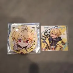 すにすて やなと 缶バッジ ステッカー Sneaker Step STPR