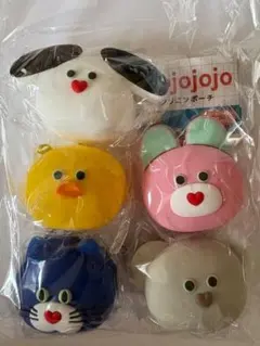 mojojojo モジョジョジョ シリコンポーチ 全5種コンプリート ガチャ