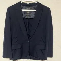 Reflect ノーカラージャケット 黒 Mサイズ フォーマル 入学式 卒業式