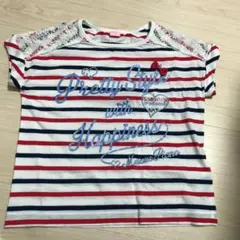 メゾピアノ  ボーダーTシャツ